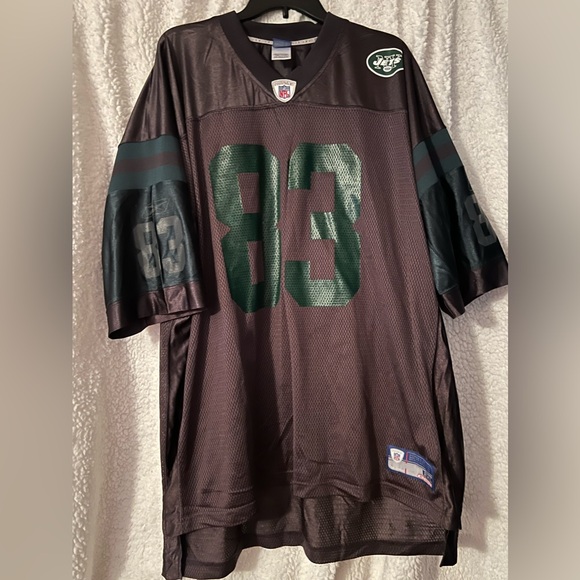 Vintage NFL Equipment New York Jets Jersey 83 Santana Moss Rare NFL Reebok - Picture 1 of 9